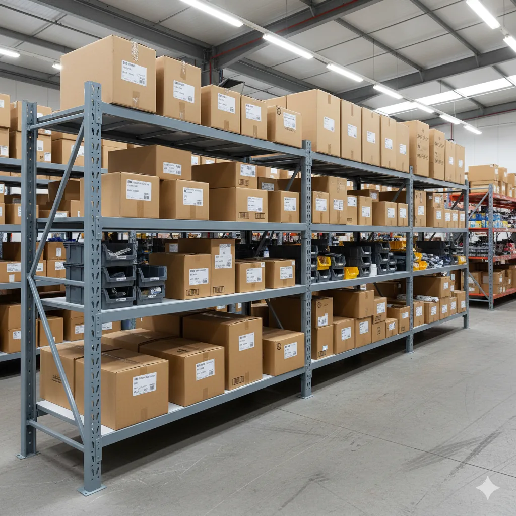 Heavy duty racking and shelving solutions for warehouse storage