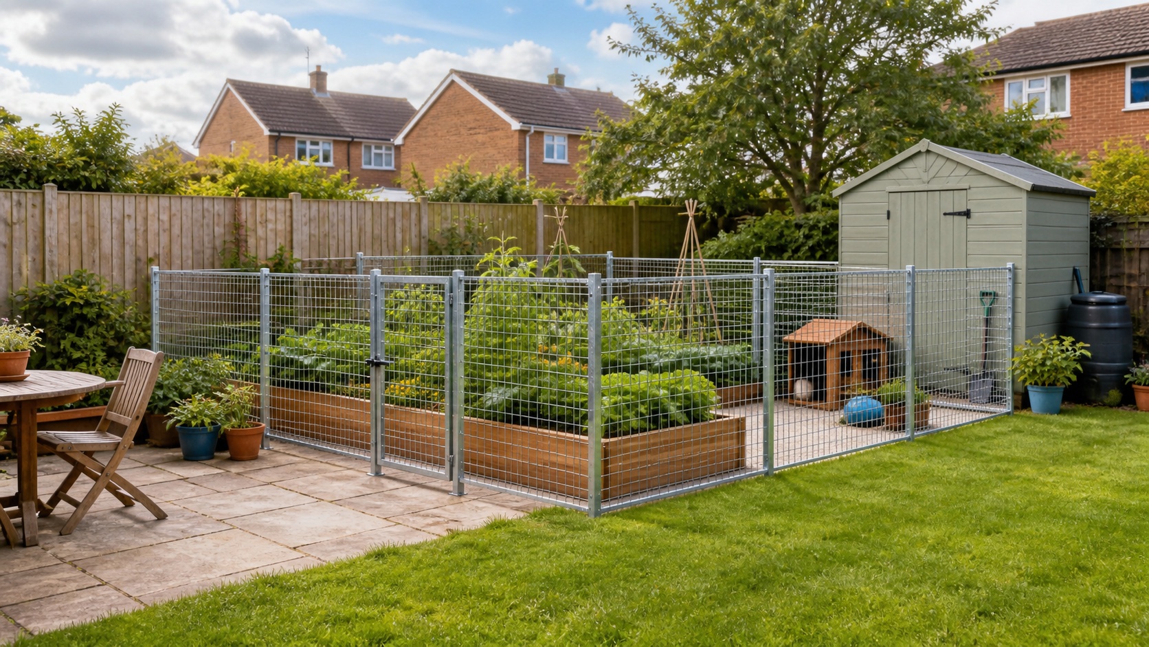 Wire Mesh Panels for UK Gardens: Practical Uses for Family Homes